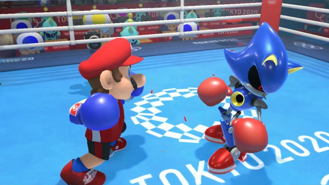 Boxing Hard Gameplay Mario & Sonic At The Olympic Games Tokyo 2020 Mario Knuckles Bowser Blaze & DK
