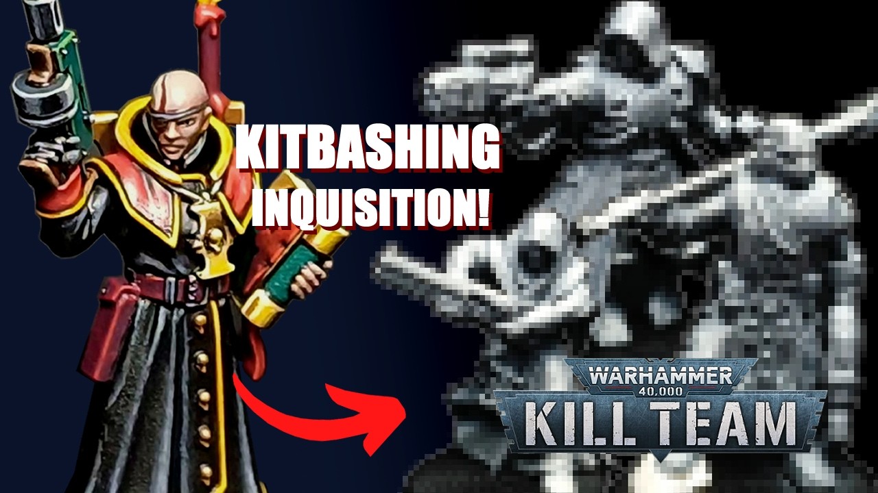 Kitbashing More Operatives to My Inquisitorial Agents Kill Team! - Warhammer 40k