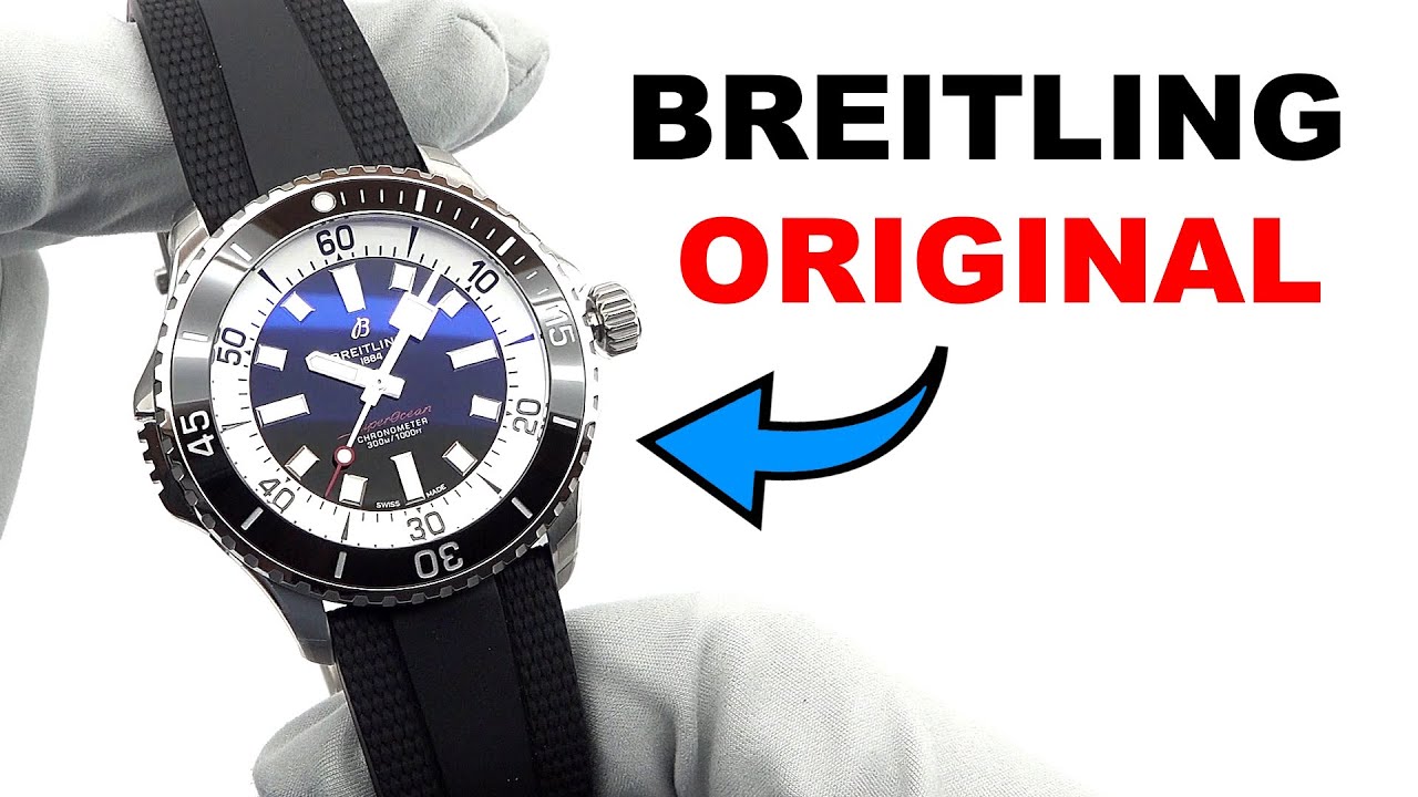 BREITLING Superocean Automatic 46 A17378211B1S1 Unboxing