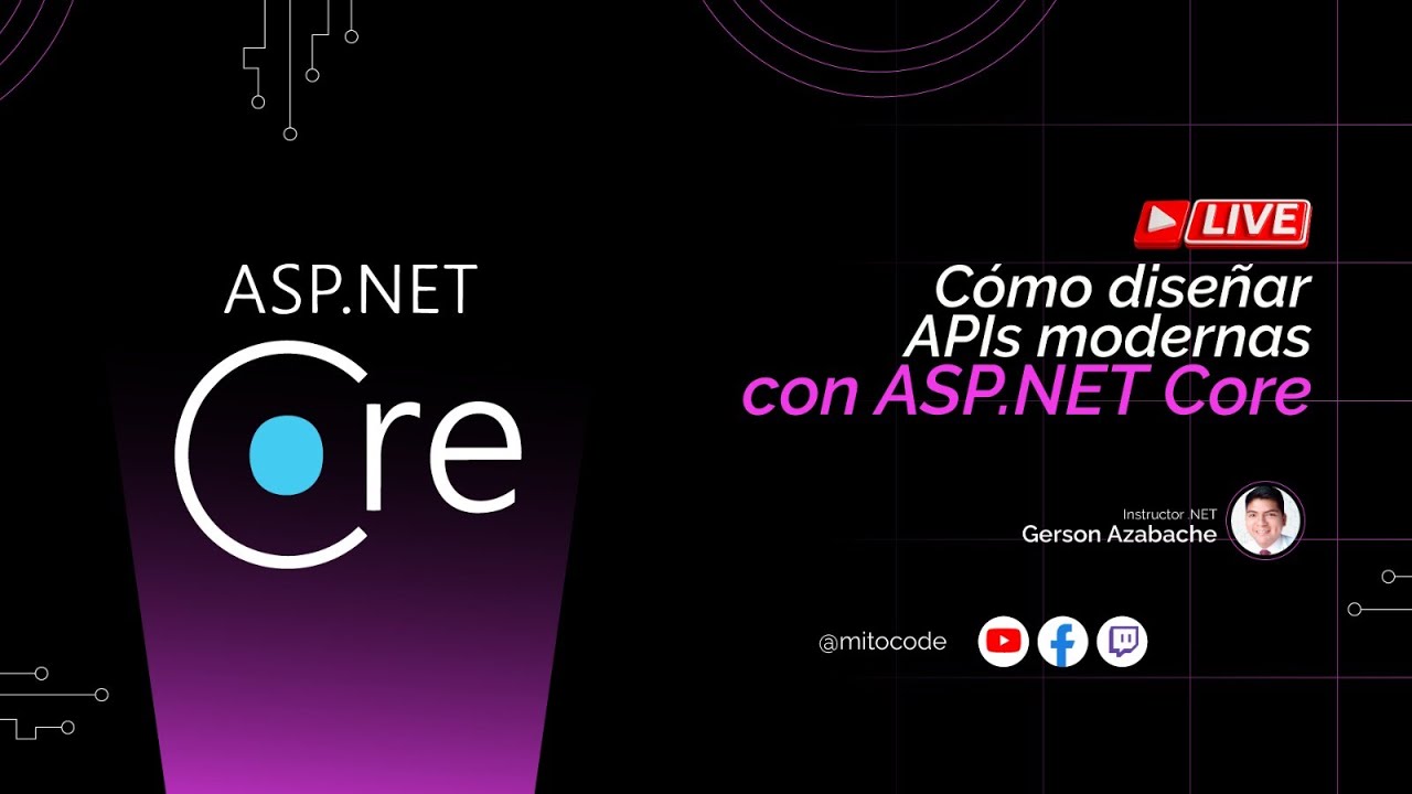 ¿Cómo diseñar APIs modernas con ASP.NET Core?