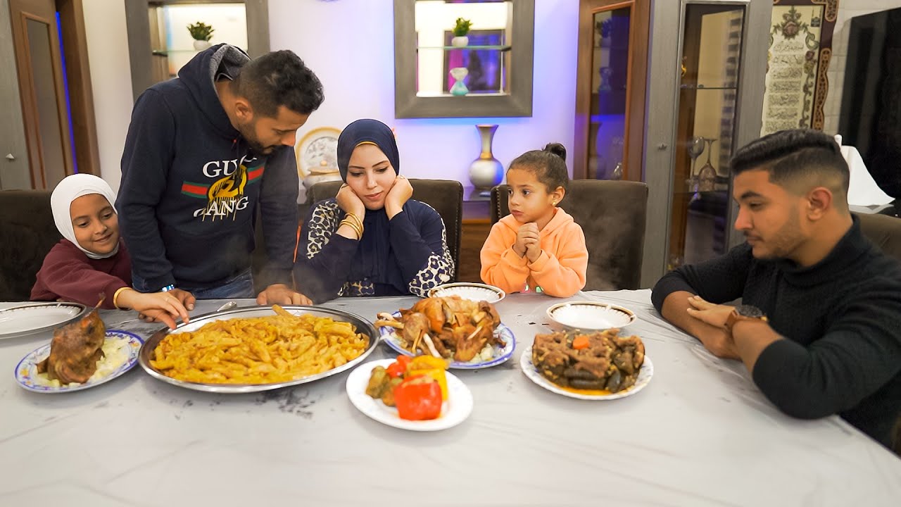 عملنا وليمة الإفتتاح..! 