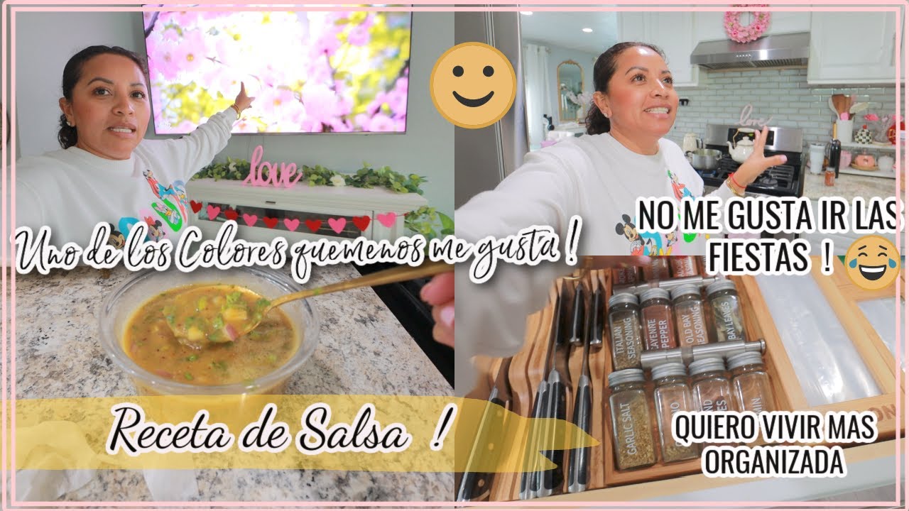 RECETA DE SALSA | UNO DE MIS PROPÓSITOS ES VIVIR MAS ORGANIZADA