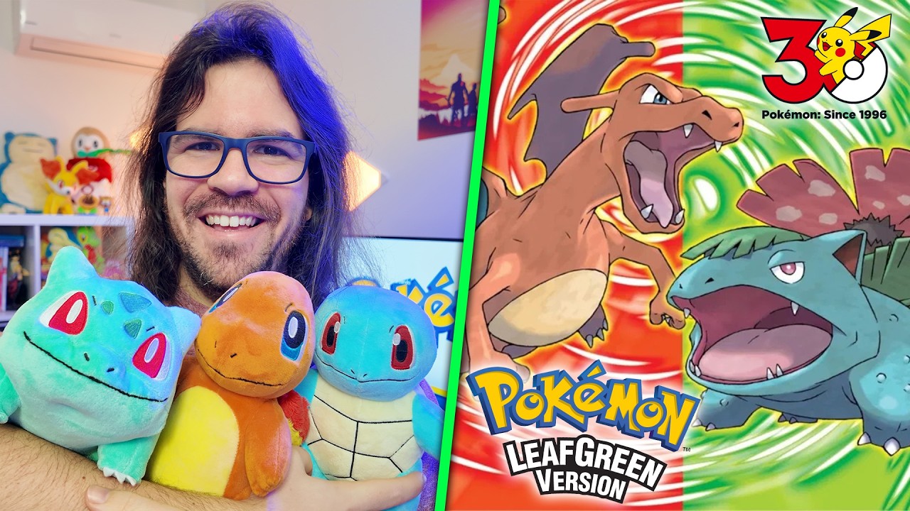 NOSTALGIA com POKÉMON LEAF GREEN