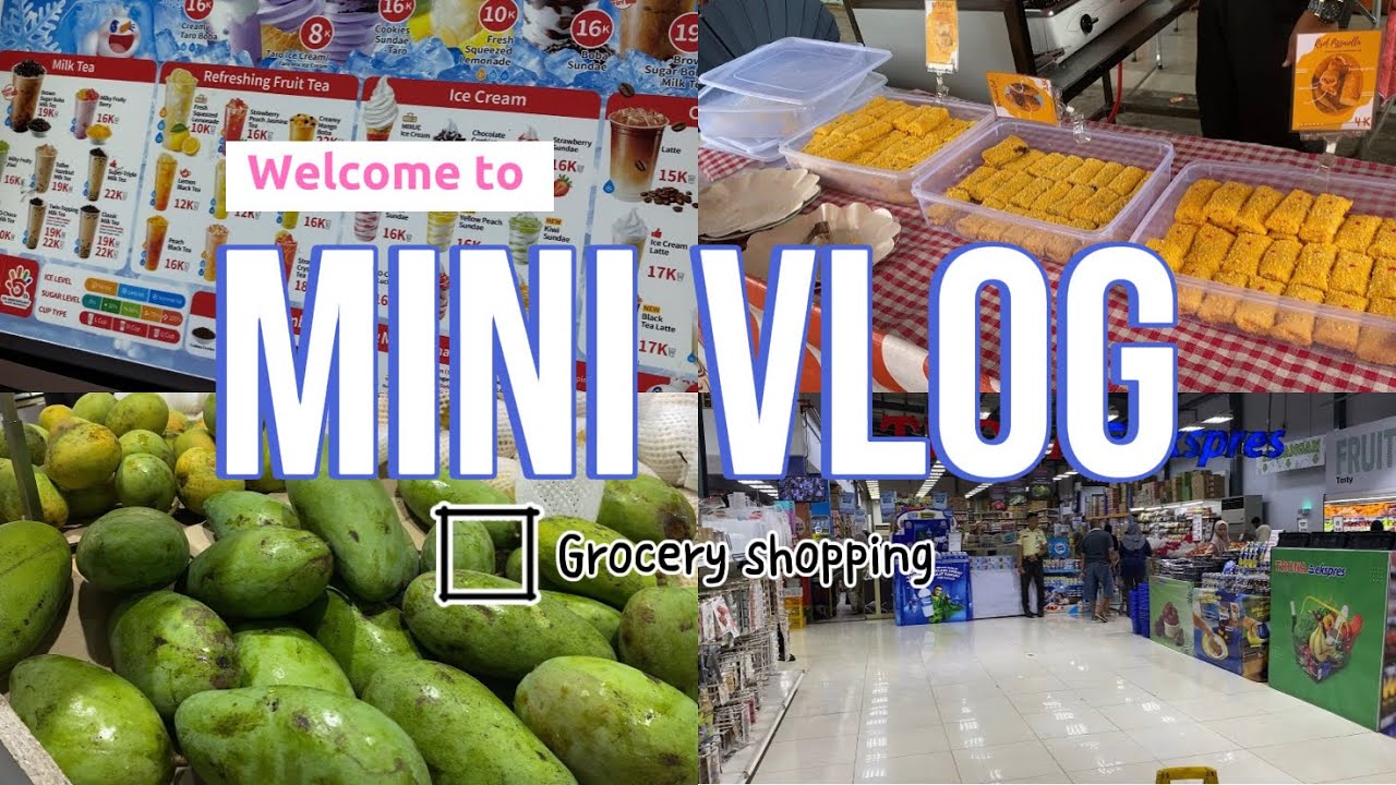#minivlog tetap dinas dibulan puasa | grocery shopping ditemani anak bujang ku 💖🥰☘️🤍