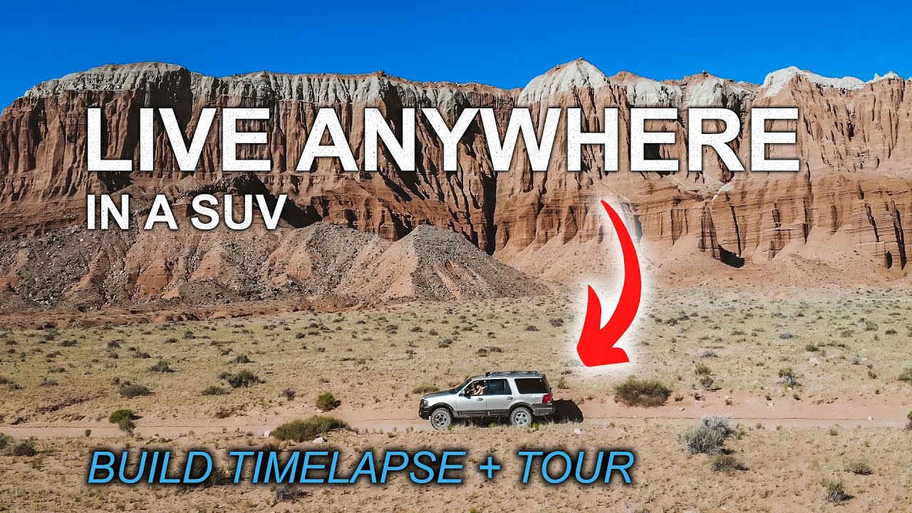 We built a 4x4 SUV camper for less than $500