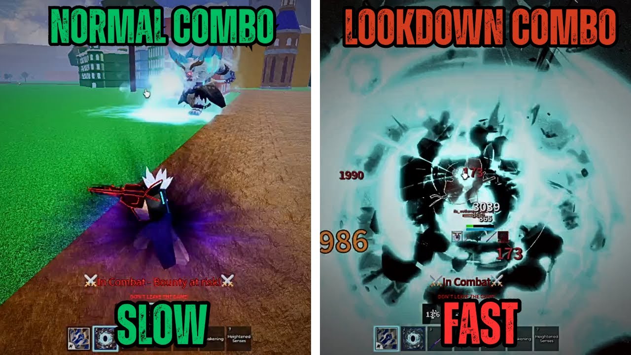 NOOB Bounty Hunted With Portal ''LOOK DOWN'' Combo And Its AMAZING (Blox Fruit Bounty Hunting)