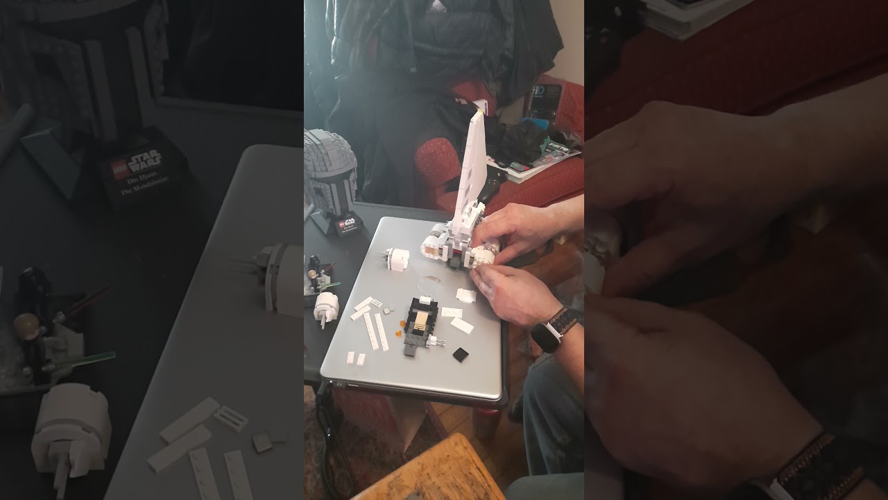 Lego Imperial shuttle Set 75302. My MODs part 1, the cockpit and canopy