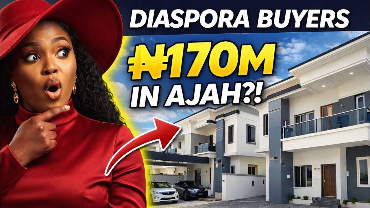 Inside A 170M Naira Duplex In Ajah Lekki (20Mins drive to VI #housetour 