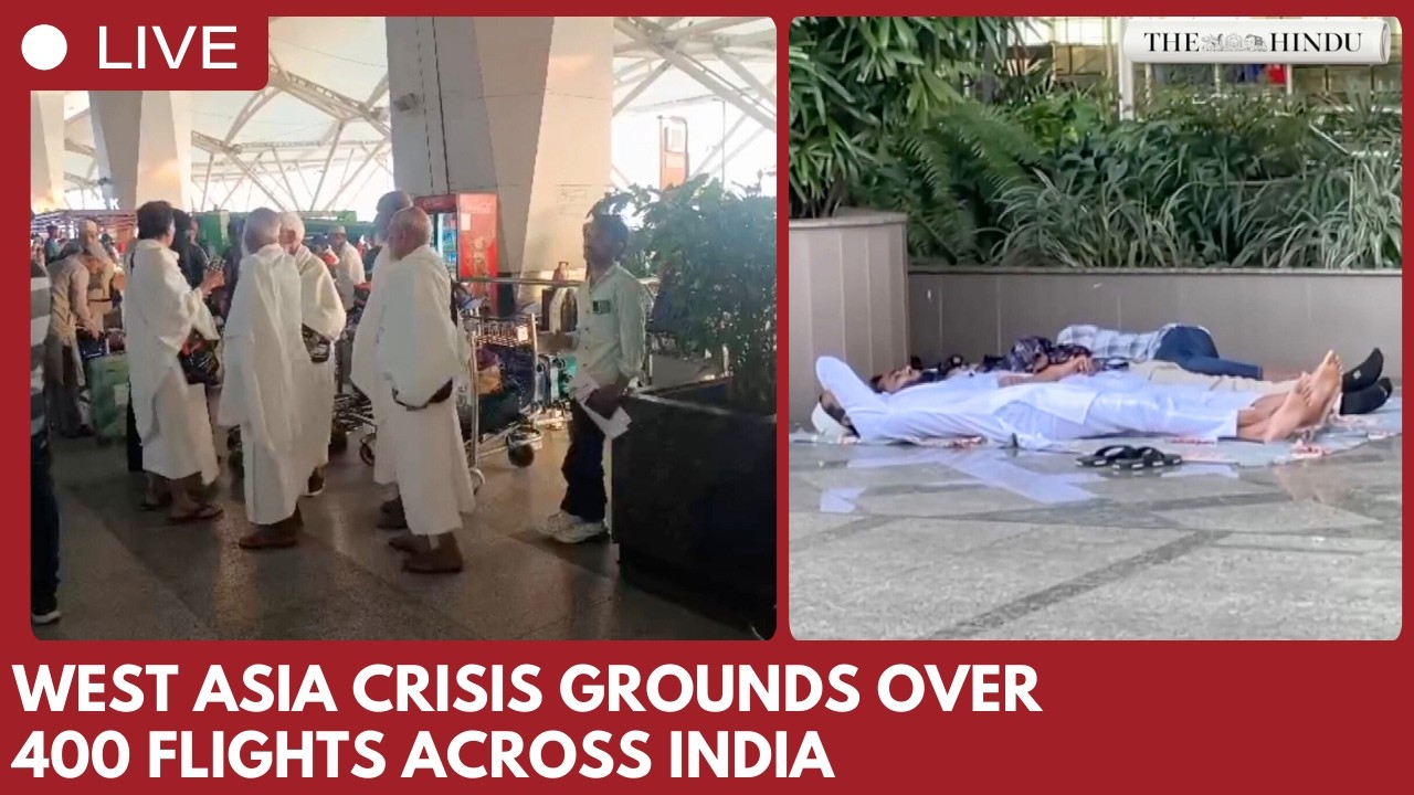 West Asia tensions lead to 400 flight cancellations across India