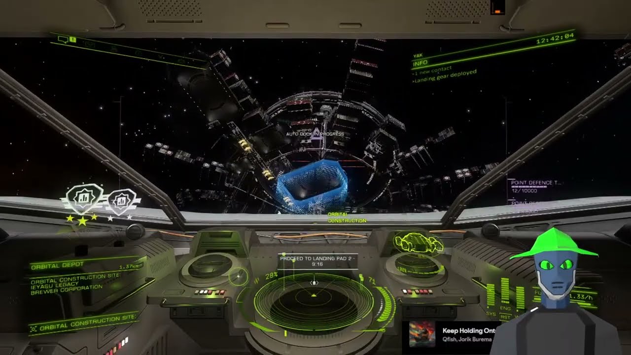 Building Industrial Outpost for System Colonization in Elite Dangerous