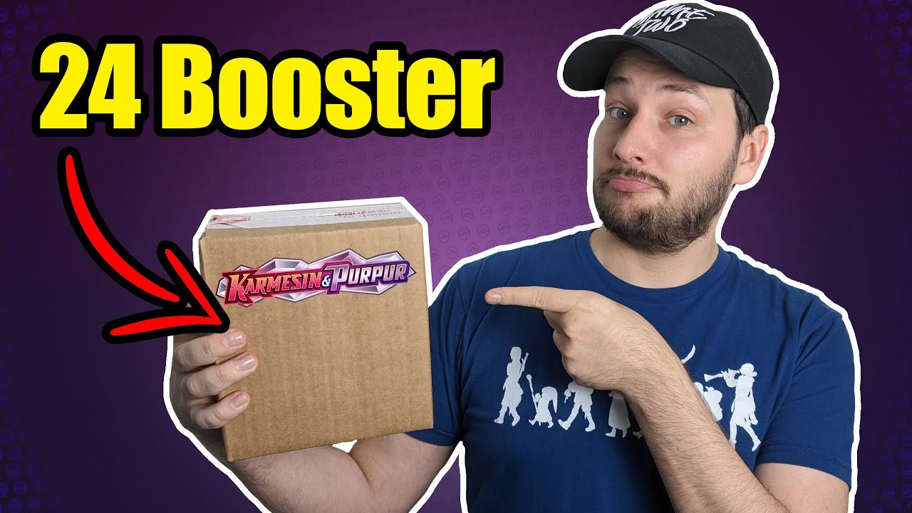 Ich öffne ein GANZES Sleeved Booster Case von Karmesin & Purpur!