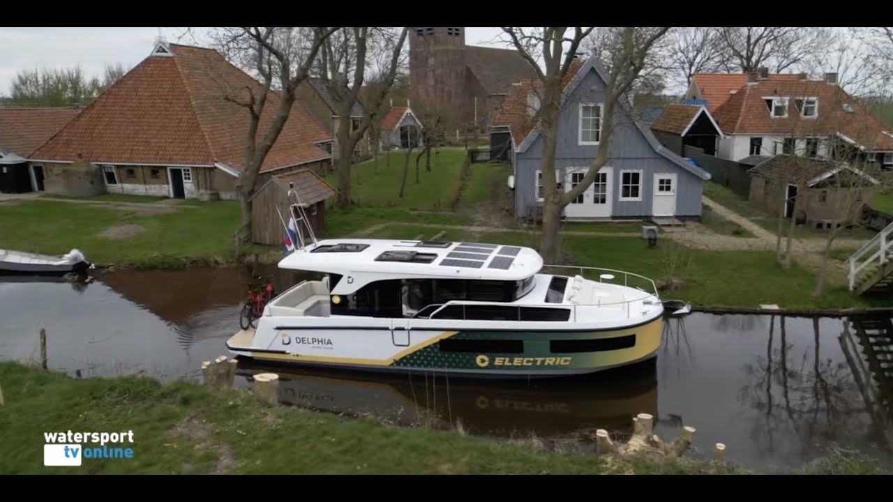 Delphia 11 elektrisch mindful varen (boottest) door Watersport-TV