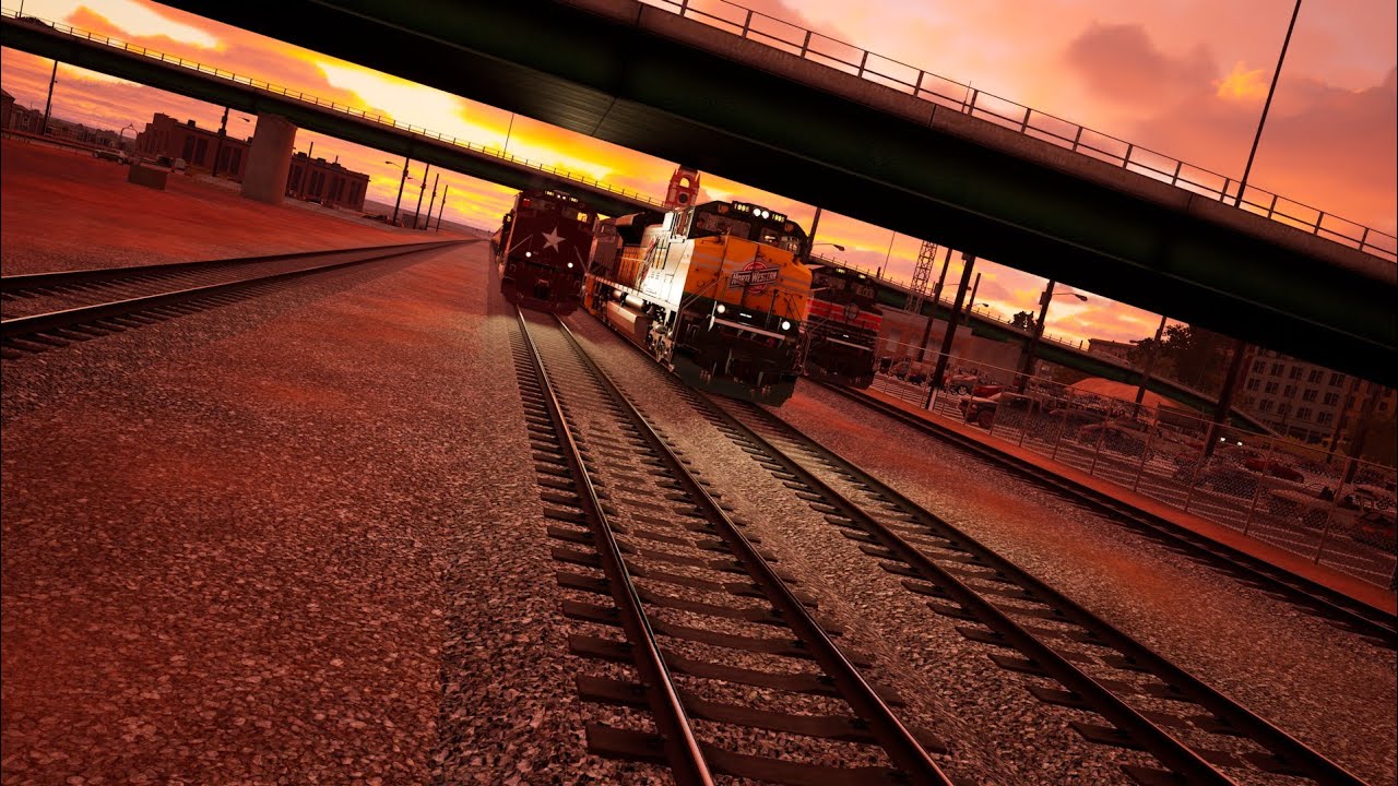 Train Sim World 6 The Gathering scenario in SD70ACe