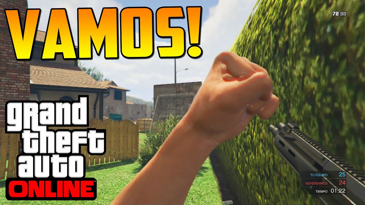 VAMOS!! NUKETOWN EN GTA 5!! - Gameplay GTA 5 Online Funny Moments (Partida a Muerte GTA V PS4)