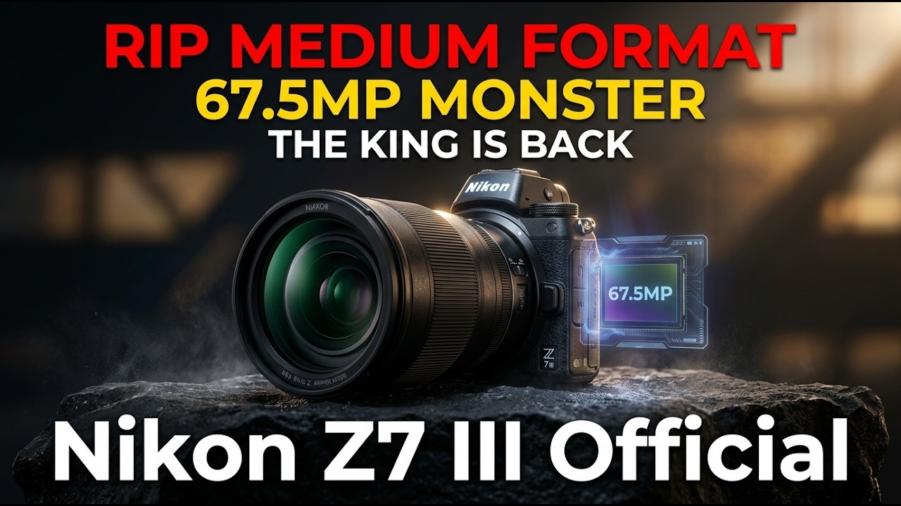Nikon Z7 III Leaks: The 67.5MP 