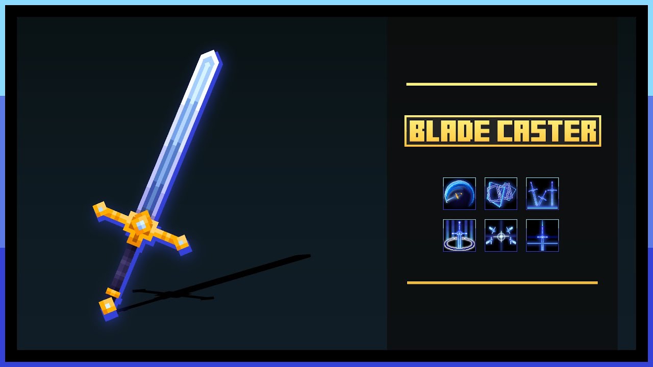Minecraft RPG Skills : Blade Caster (Mythicmobs)