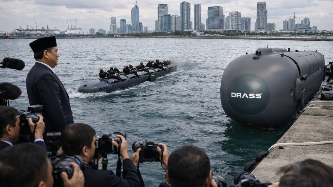 Perkuat Operasi Bawah Air, Indonesia Resmi Terima Dua DRASS DS8 SDV dari Italia