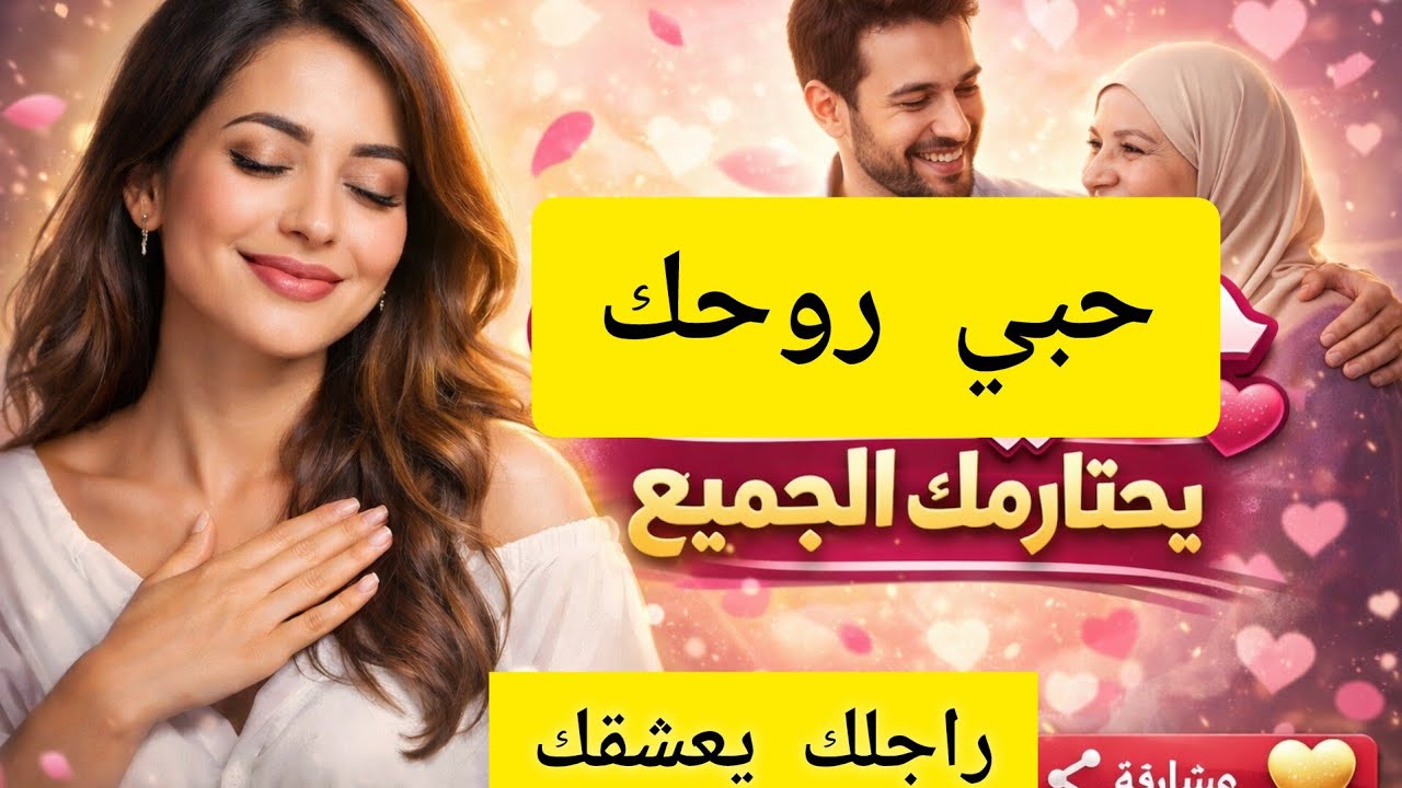كيفاه تحبي روحك وتفرضي قيمتك  |من ليوم راجلك يعشقك وعجوزتك تقدرك |سرعشق الزوج لك وتقدير الناس ليك