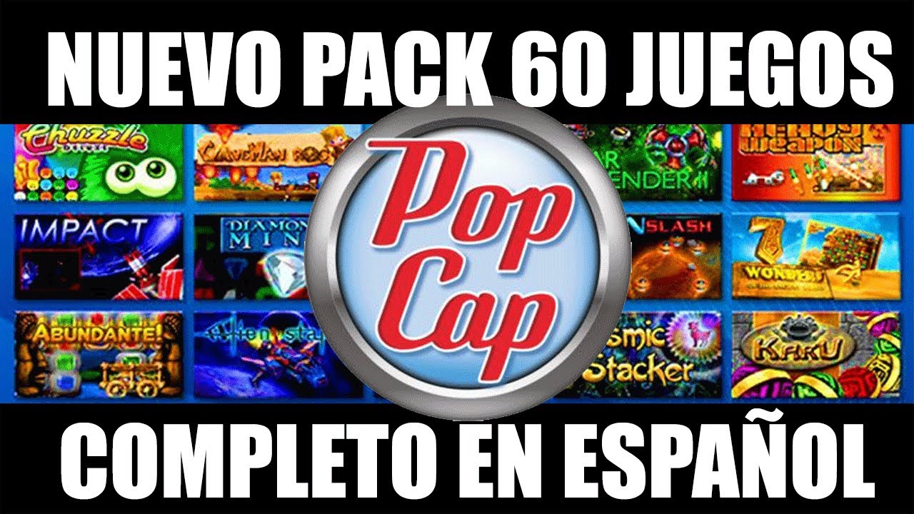 PACK 60 JUEGOS DE POP CAP EN ESPAÑOL PARA WINDOWS! 😎👾🎮
