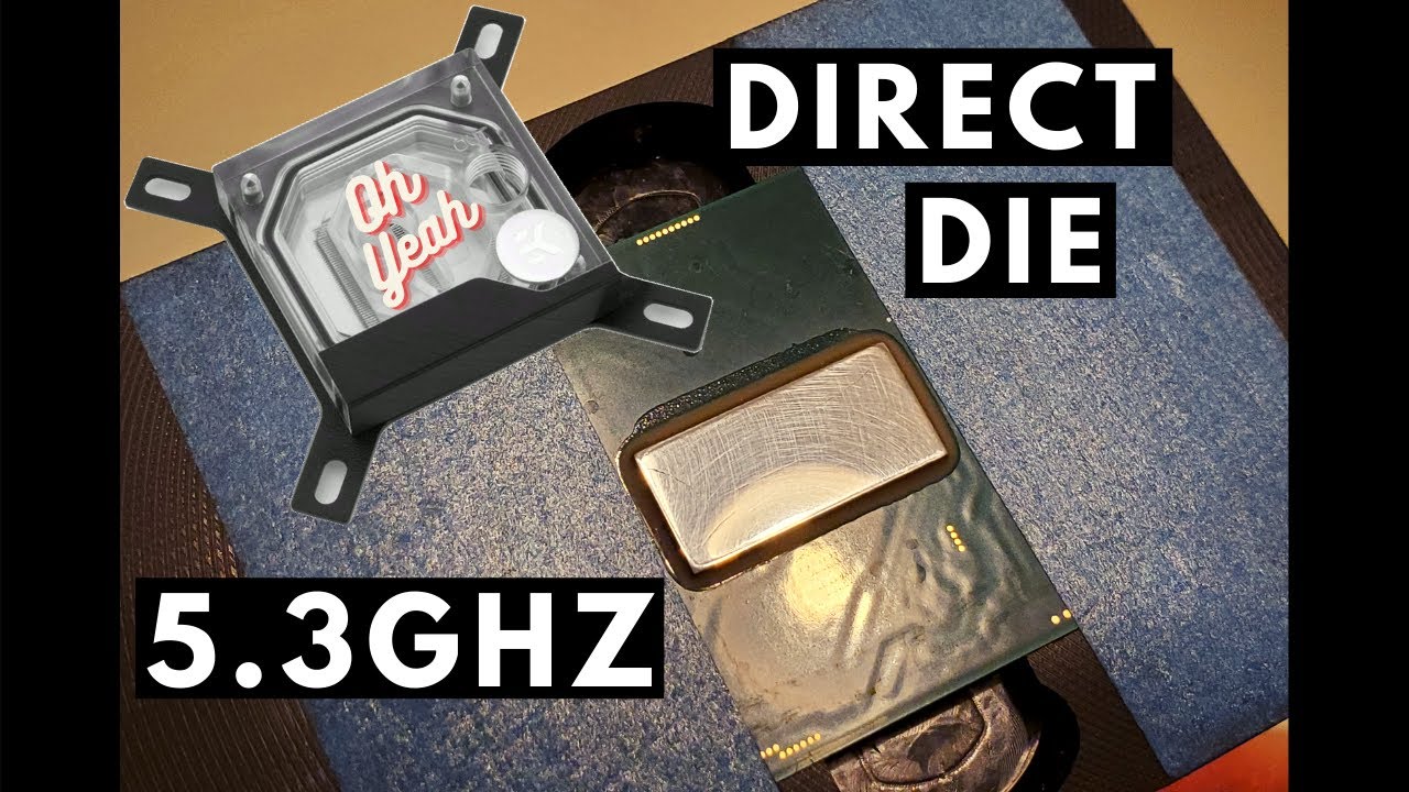 Direct Die Cooling An Intel i9 | Rebuilding RedFury