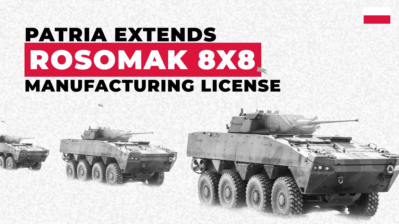Patria i Rosomak: ponad 20 lat transferu technologii z Finlandii do Polski
