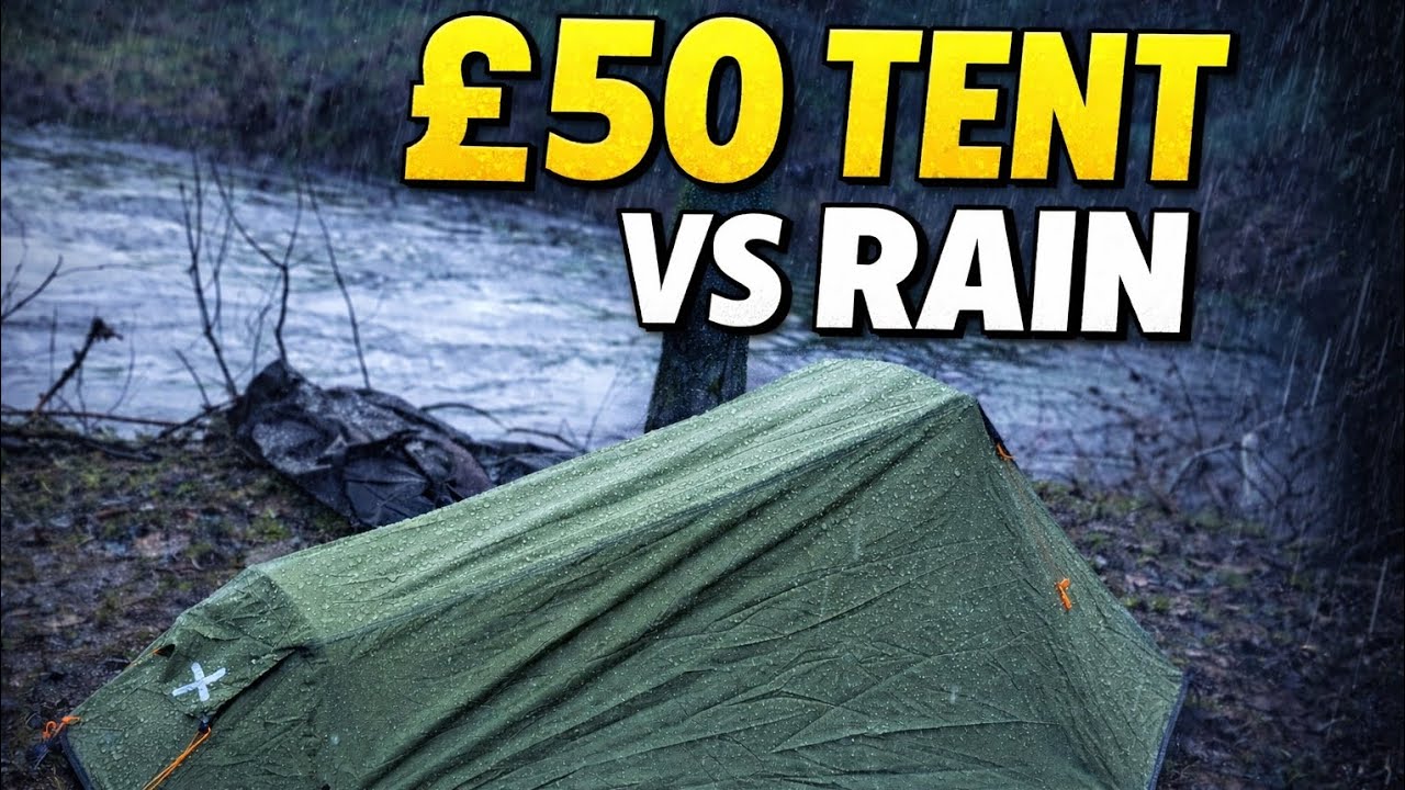 Can a £50 Tent Survive a Rainy Night?
