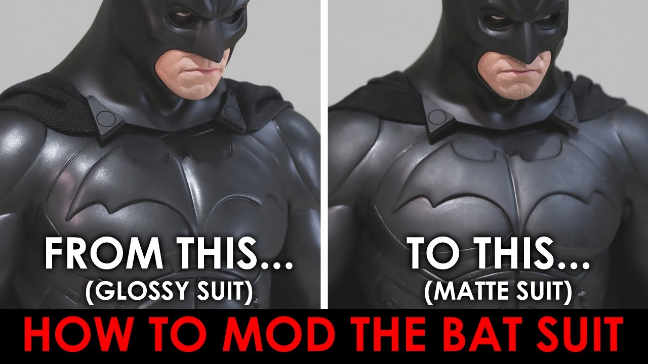 HOW TO MOD HOT TOYS BATMAN BEGINS SUIT - MMS595