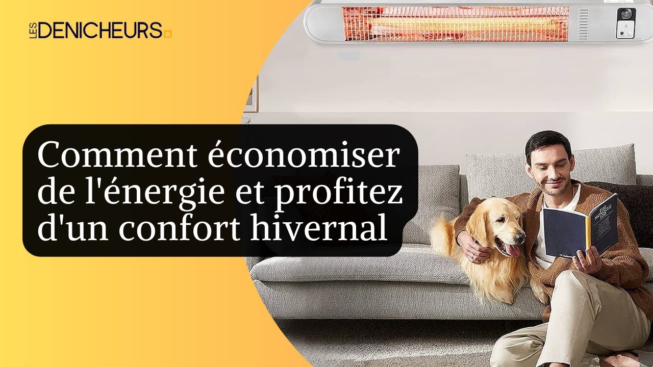 💥⭐️Chauffage &agrave; infrarouge : &eacute;conomisez 40% d'&eacute;nergie et profitez d'un confort hivernal ⭐️