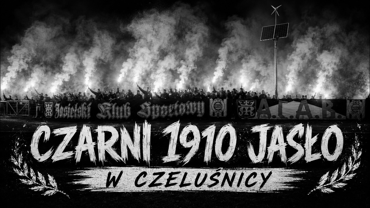 LKS Czeluśnica - CZARNI 1910 JASŁO 1:2 (19 października 2025) - KIBICE
