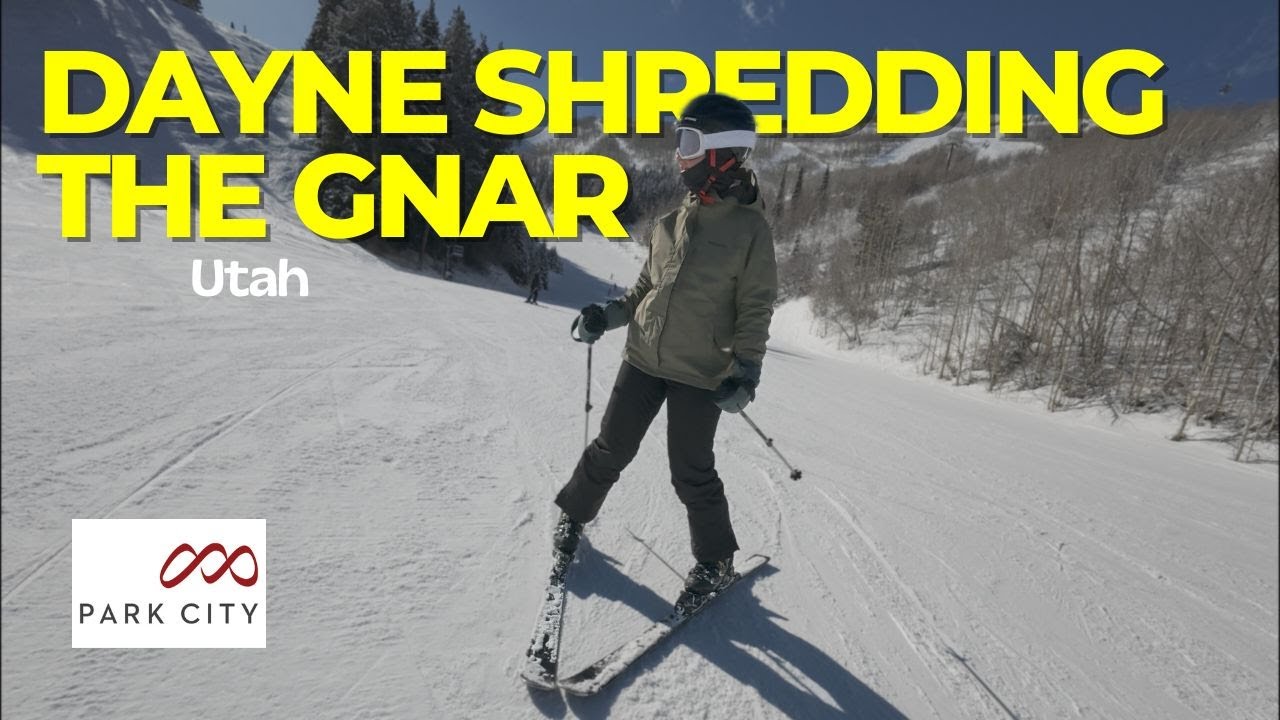 Dayne Shredding the Gnar at Park City Mountain
