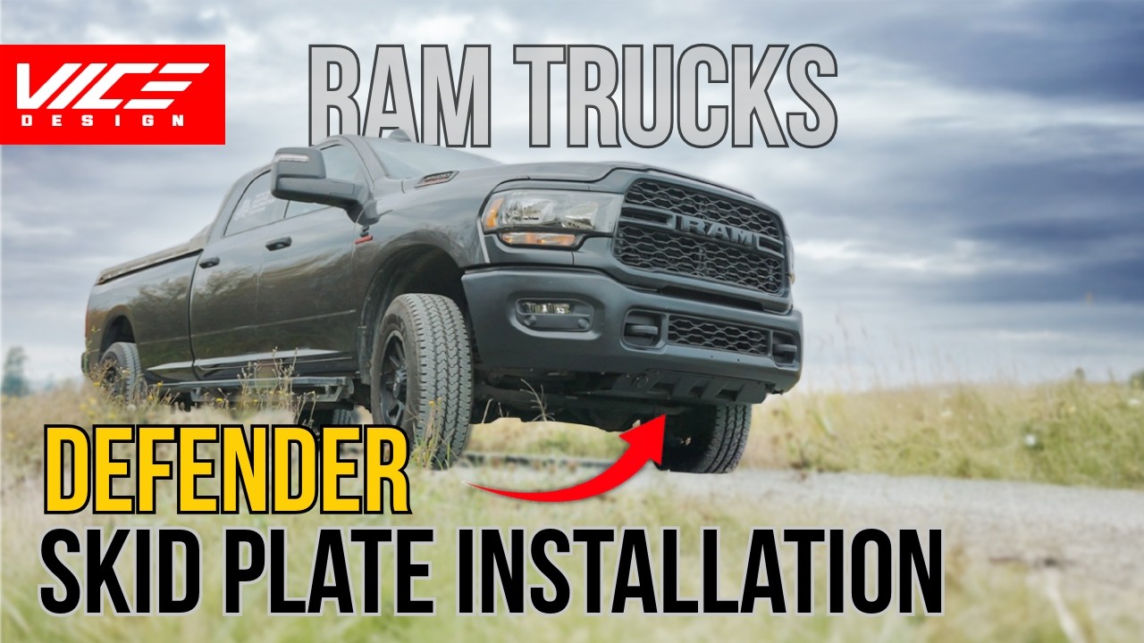Защитная пластина RAM Defender [КАК СДЕЛАТЬ] | 19-26 RAM 2500 и 3500 | 5-е поколение