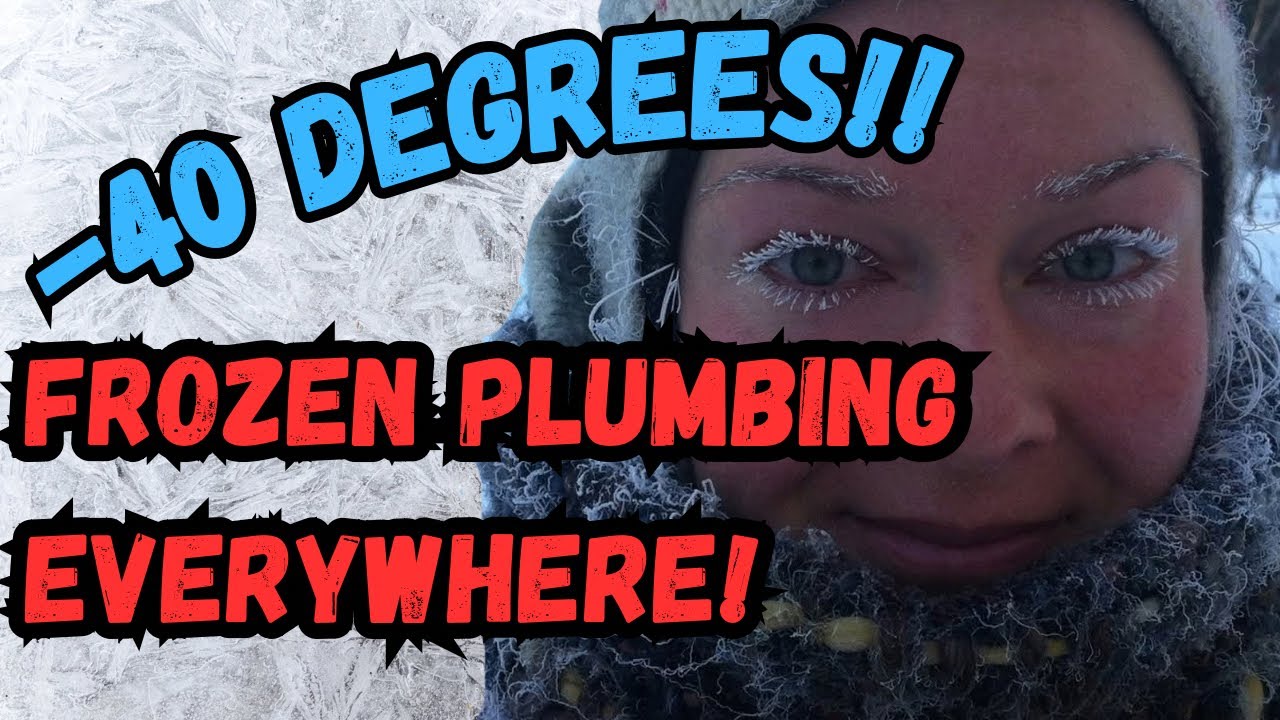 -40 Degrees!! Remote Island Living & Frozen Pipes Everywhere! SideQuest 5