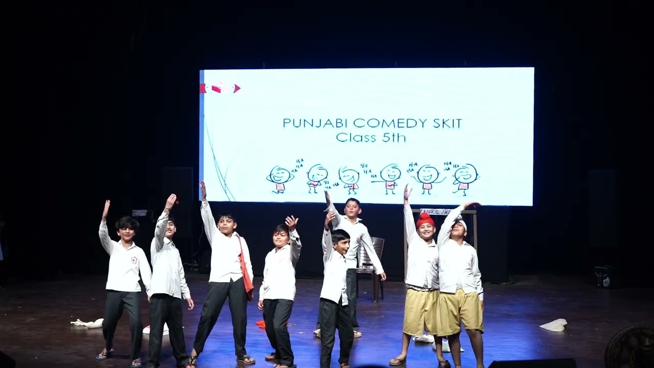 The annual day 2025 - Punjabi comedy skit