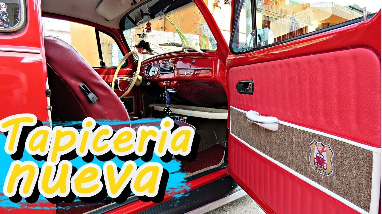 Instalando Su Tapicería Personalizada Al Vocho Proyecto Principal! GRAN CAMBIO!! | De Tocho Morocho