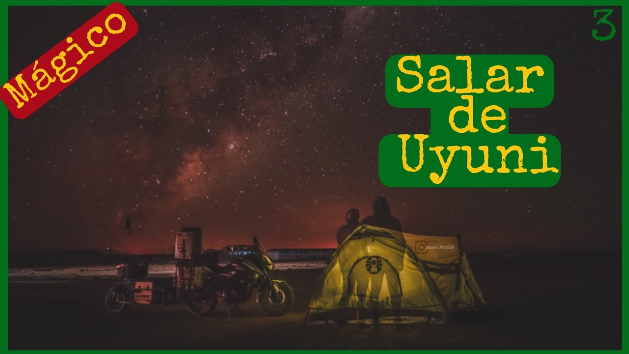 Salar de UYUNI | una experiencia inolvidable | trailer para moto