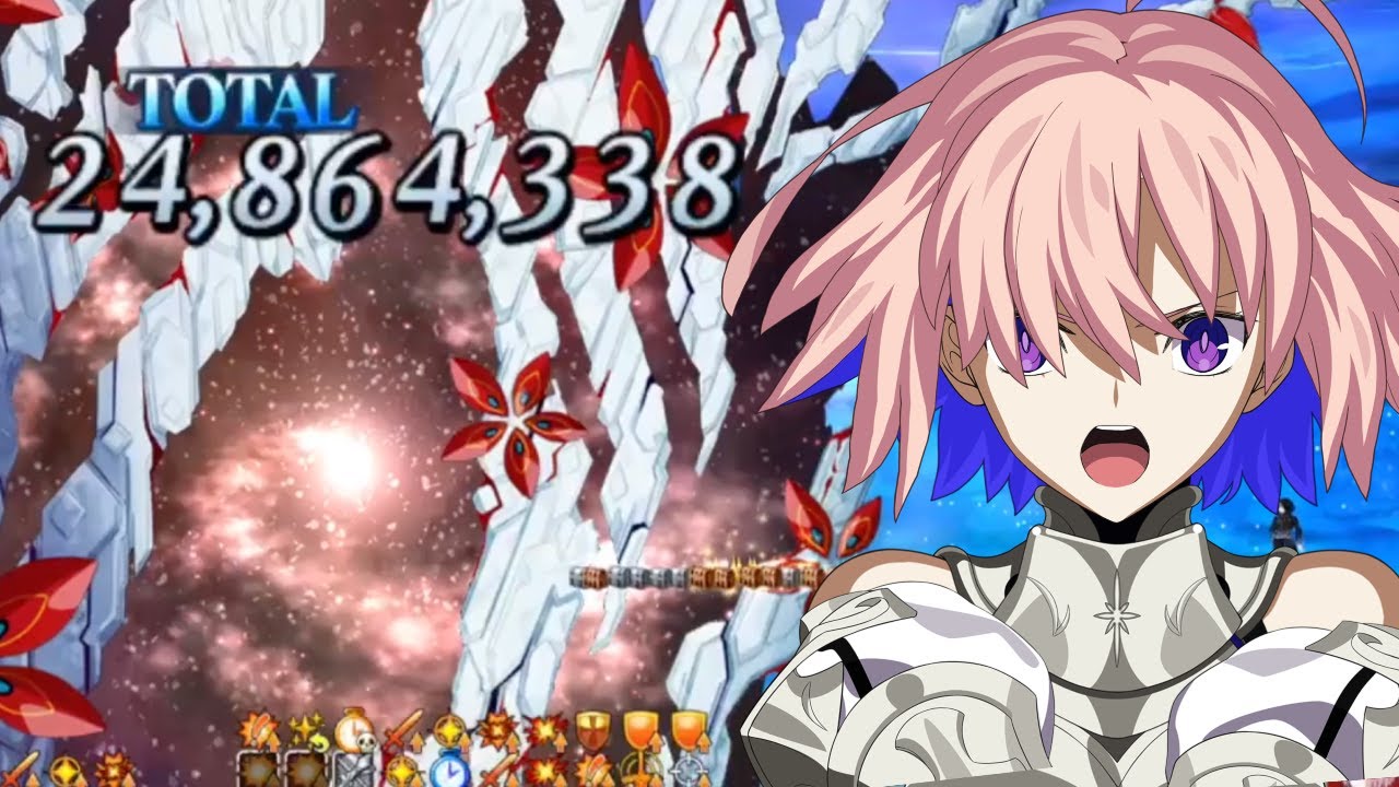 [FGO] NP5 Paladin Mash Absolute Max Damage Test