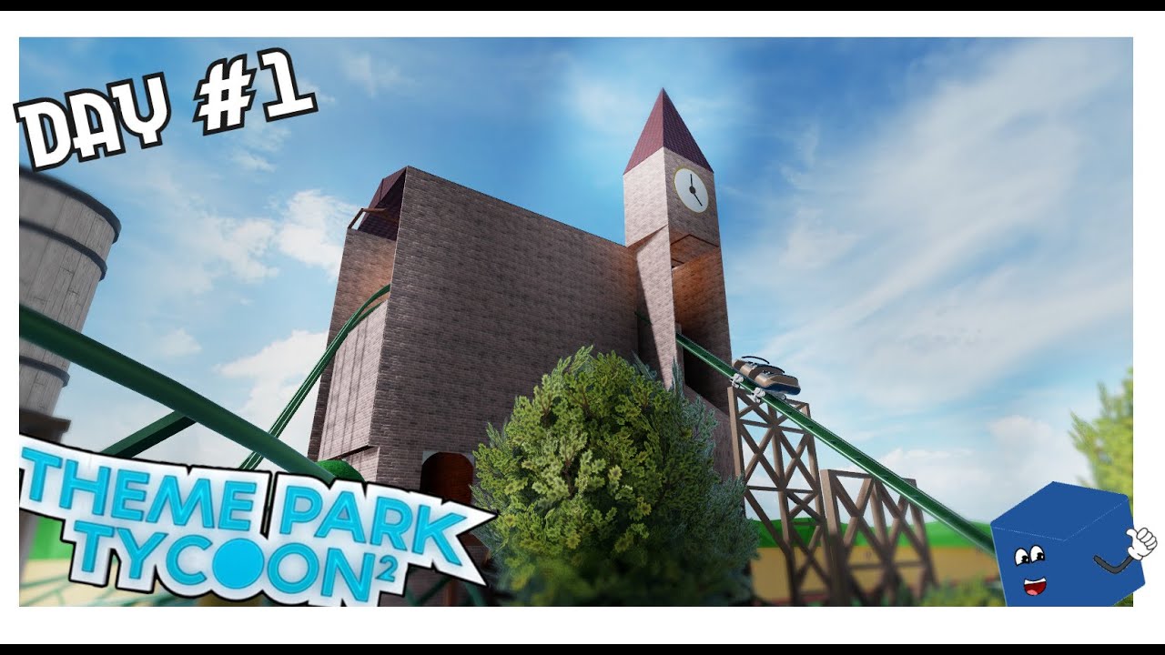 Theme Park Tycoon 2 Christmas Calendar | Coaster 🎢 | Roblox | Day # 1