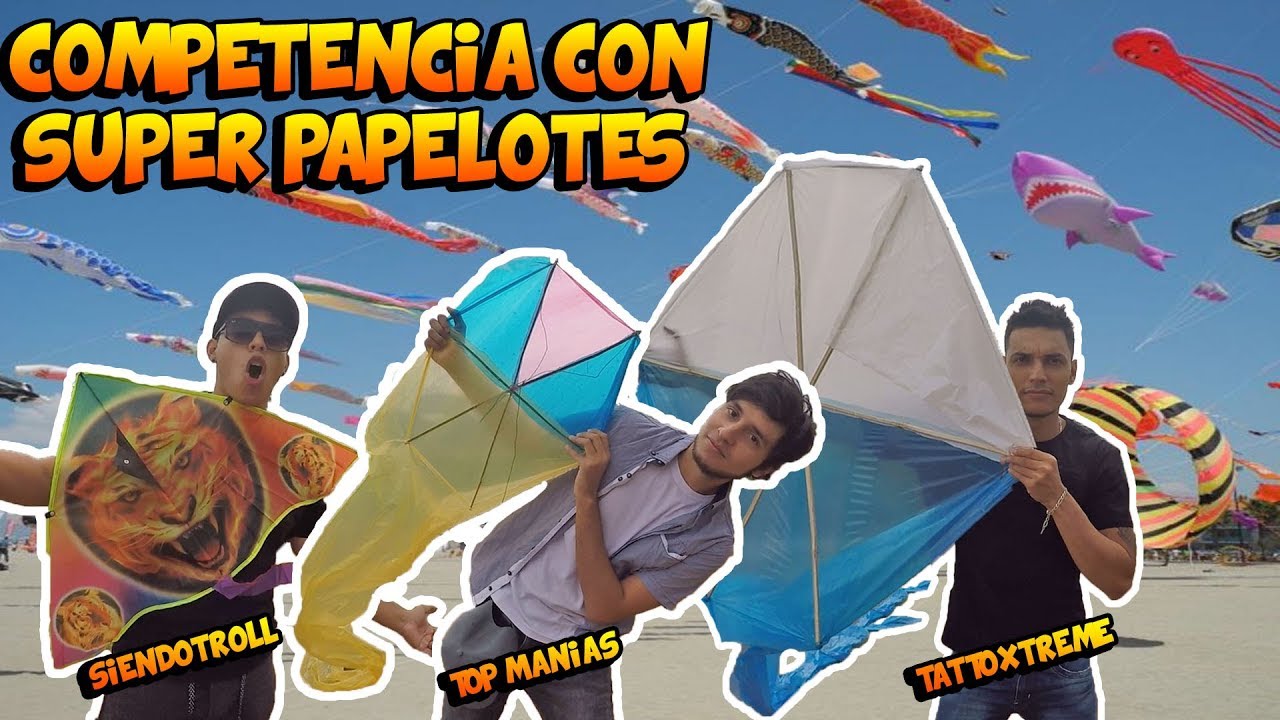 COMPETENCIA DE COMETAS ÉPICAS *Con penitencia al estilo Real Team* - Ft. Top Manias - SiendoTroll