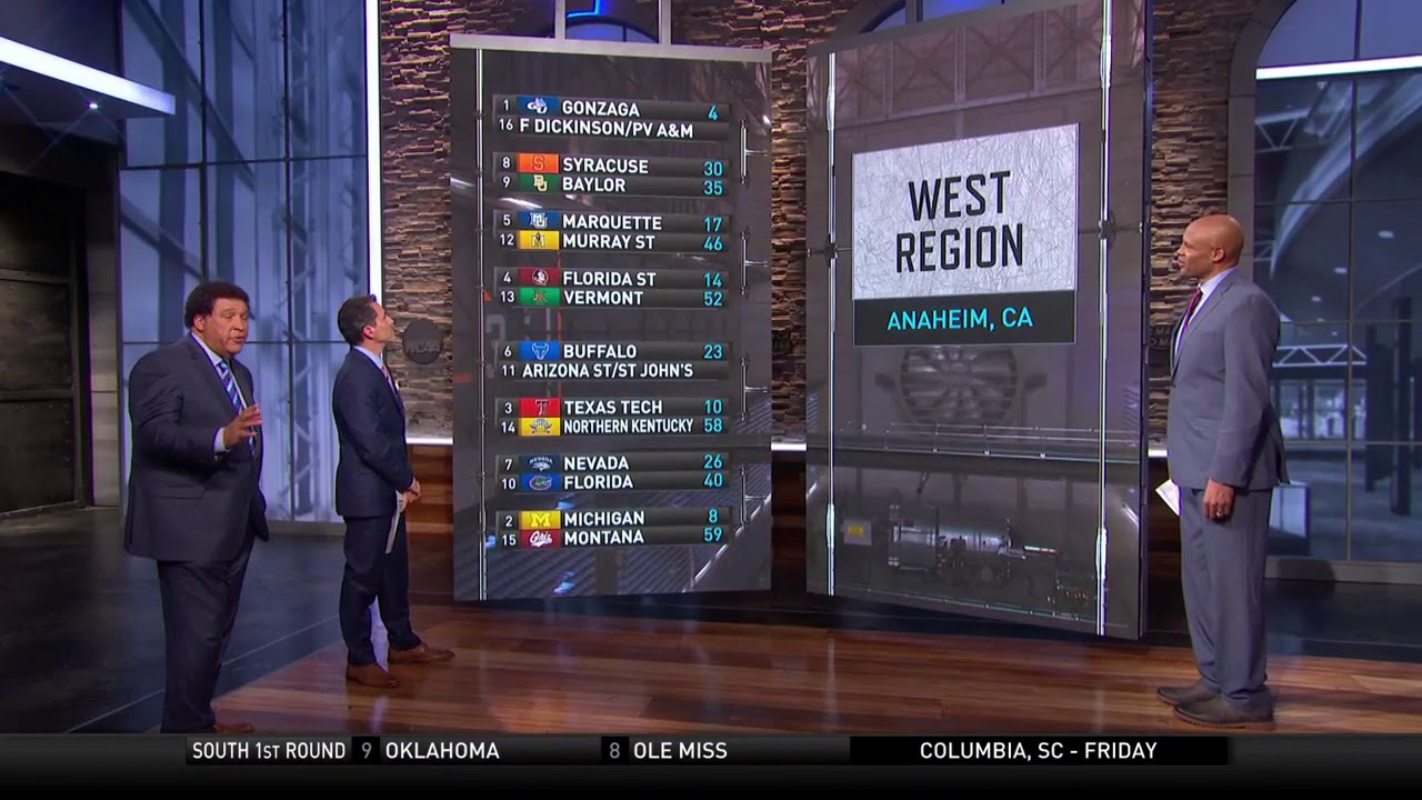 2019 March Madness: Seth Davis, Clark Kellogg break down the NCAA Tournament bracket