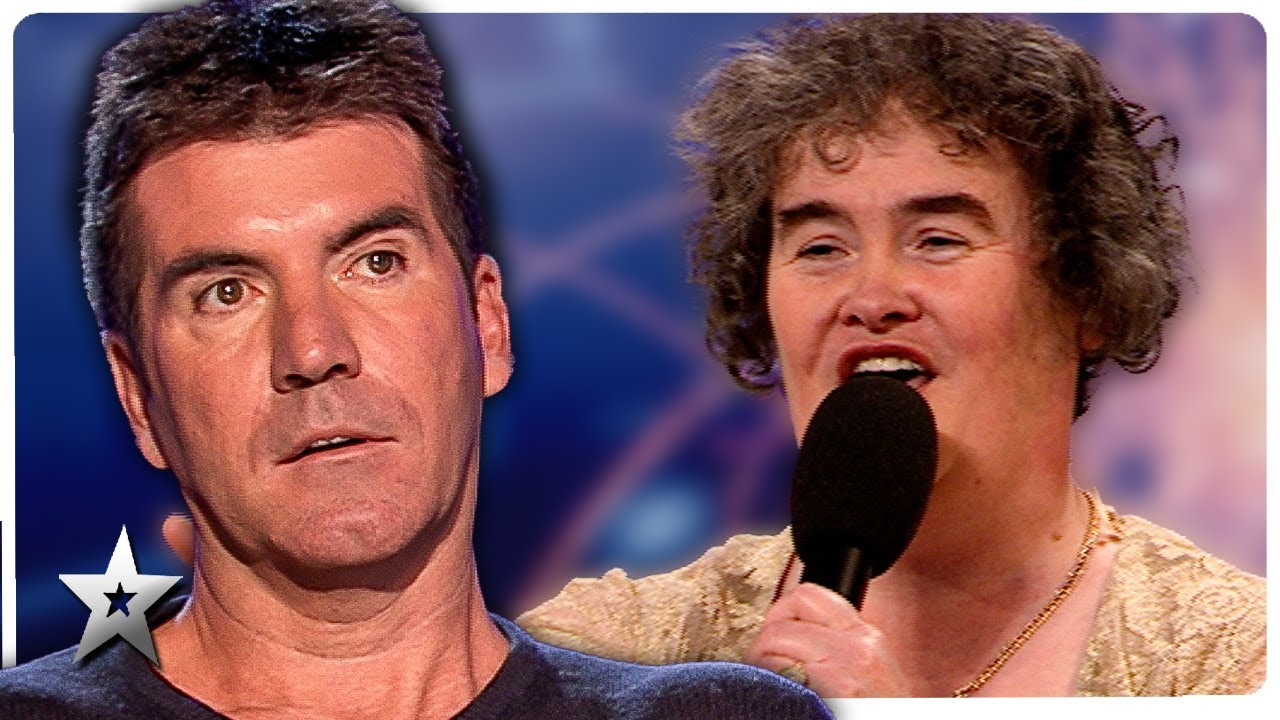 Оригинальное прослушивание Сьюзан Бойл на шоу «Britain's Got Talent»! Саймон Коуэлл был в шоке.