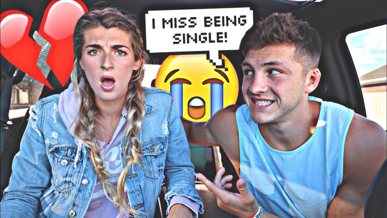 I MISS BEING SINGLE PRANK!