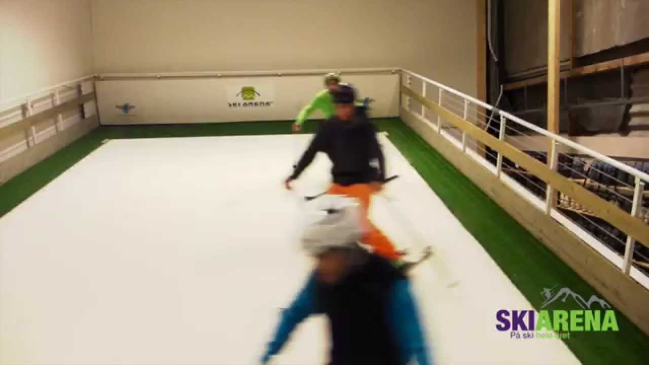 SkiArena begynder lektioner