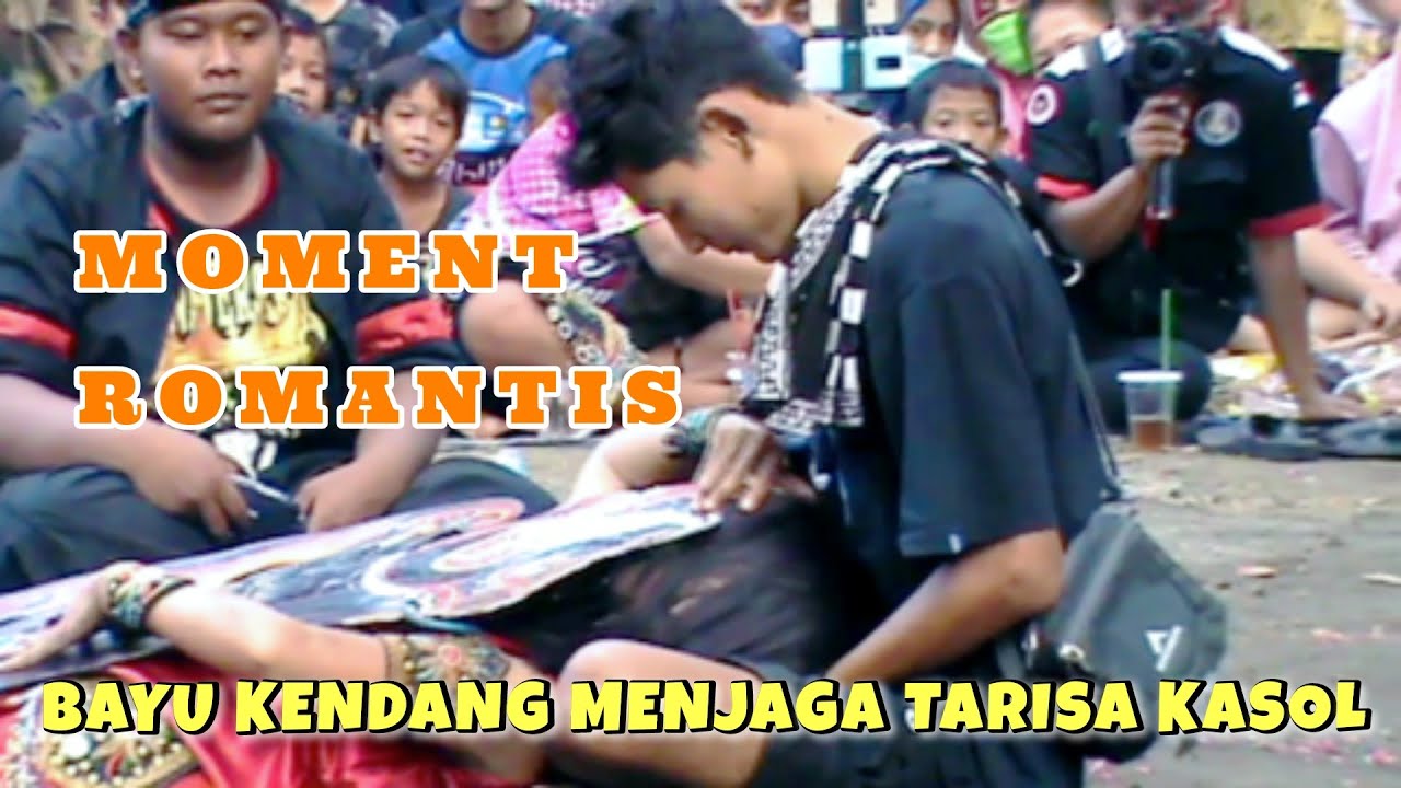 ROMANTIS BAYU KENDANG SETIA MENJAGA TARISA KASOL SAAT RITUAL JARANAN LIVE MAOSPATI MAGETAN