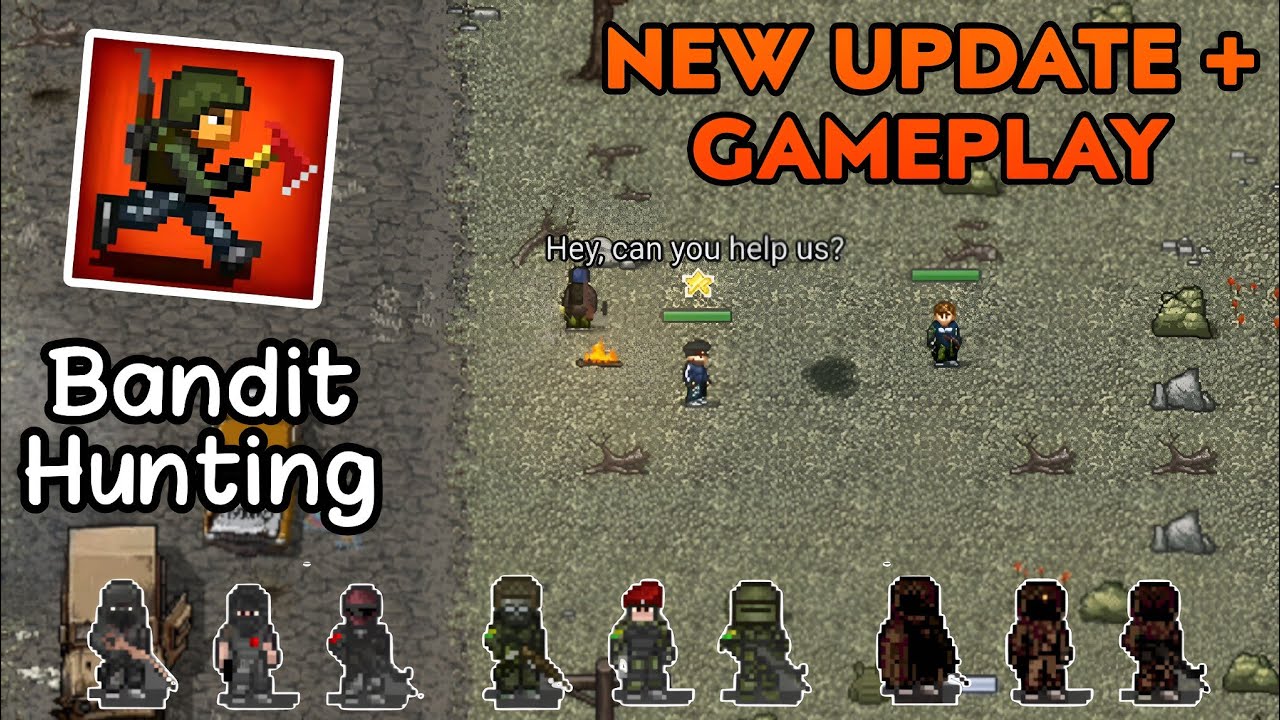 Surviving In This New World + Bandit Hunting || Minidayz+ Version 1.85.5