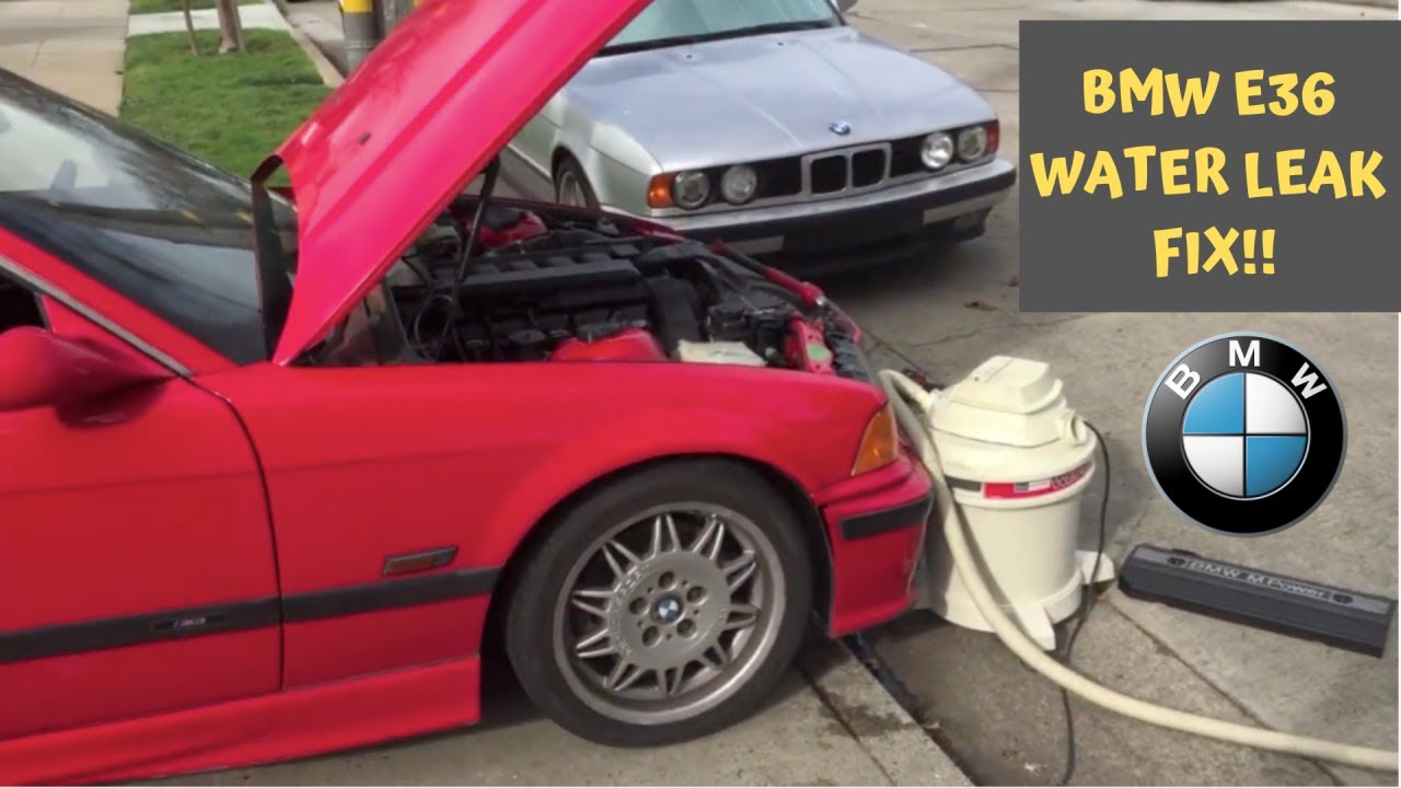 How to fix BMW e36 Water Leaks - Wet Carpets / Wet Interior