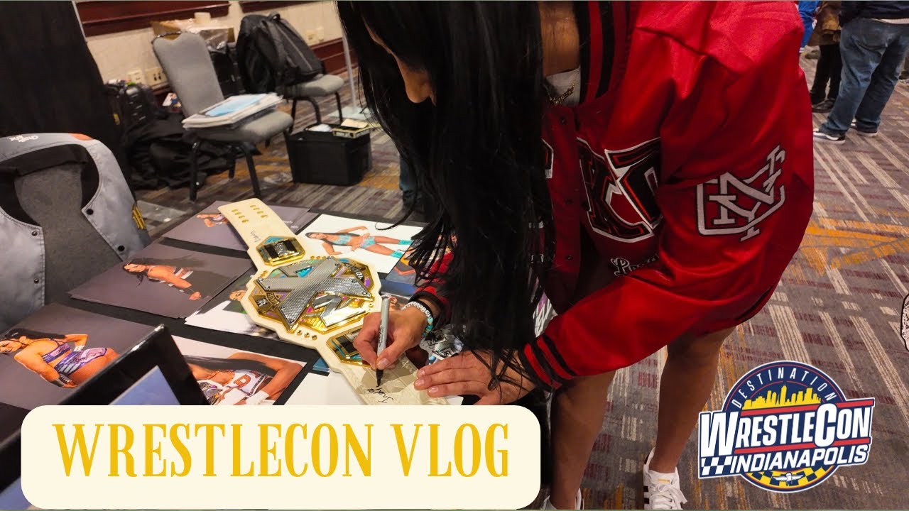 WRESTLECON ИНДИАНАПОЛИС | Моё первое появление после ухода из WWE