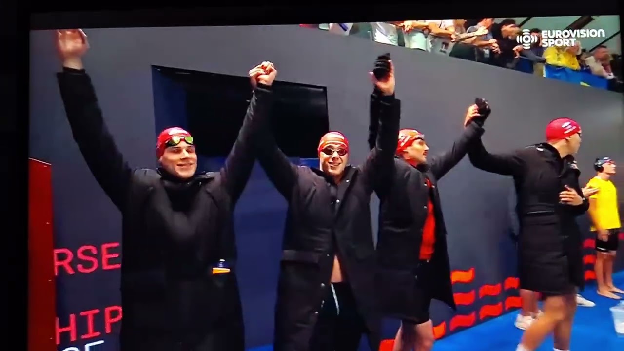 4x50m slobodno European Short Course Swimming Championships Lublin 2025