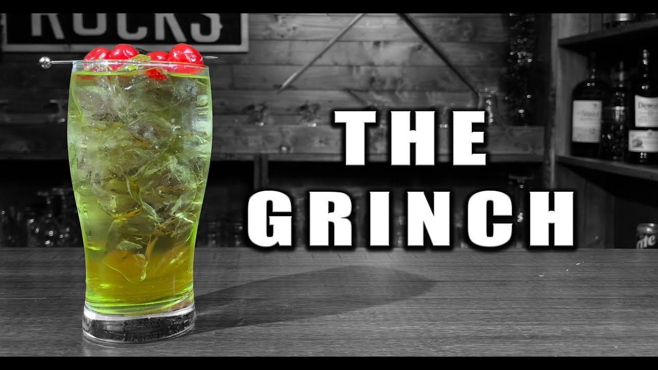 An Easy Grinch Cocktail | Booze On The Rocks