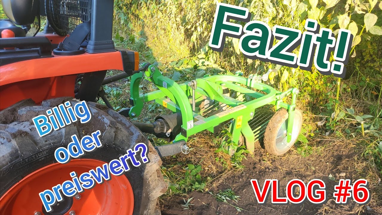 Mein Fazit zum Bomet schwingsiebroder! | Die letzten Kartoffeln | Garten Vlog #6