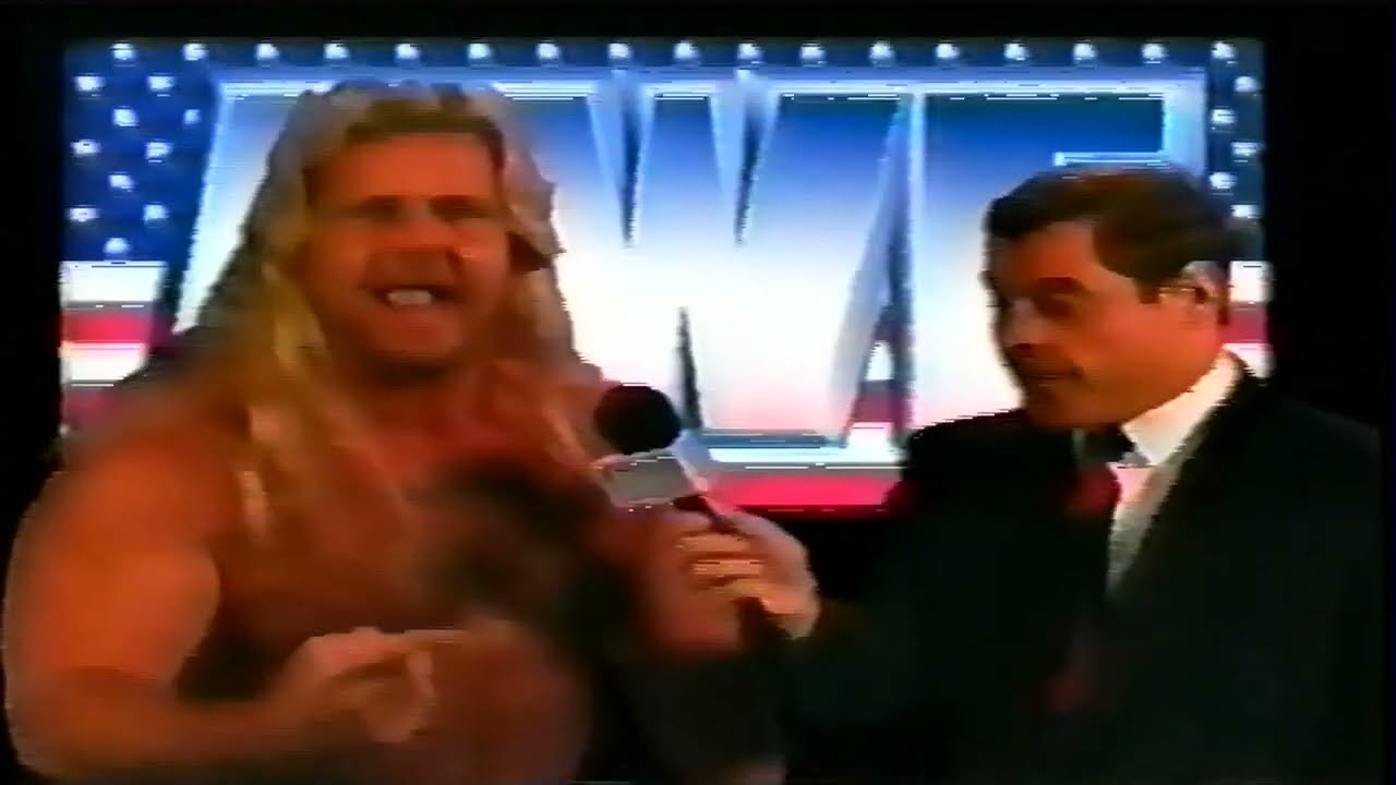 AWF Warriors of wrestling TV 95B Tito Santana, Koko B Ware, Michael Hayes, Hercules, Slaughter,Atlas